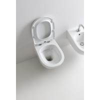 Унитаз Kerasan Aquatech 371401 подвесной без сиденья