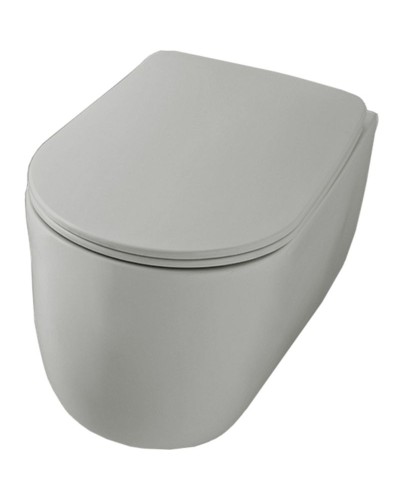 Унитаз Kerasan Nolita 531459 подвесной Grigio matt без сиденья