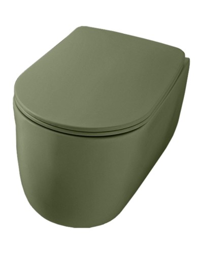 Унитаз Kerasan Nolita 531411 подвесной Verde без сиденья