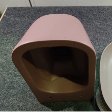 Унитаз Kerasan Nolita 531475 подвесной Borgogna matt без сиденья