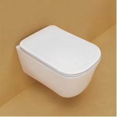 Унитаз Kerasan Tribeca 511430 подвесной Белый матовый без сиденья