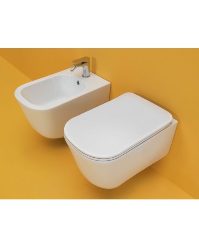 Унитаз Kerasan Tribeca 511430 подвесной Белый матовый без сиденья