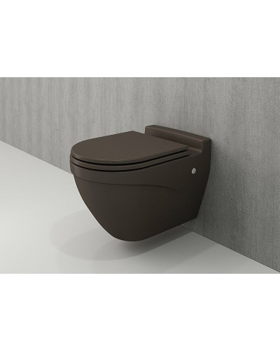 Унитаз Bocchi Taormina Arch 1012-025-0129 подвесной Кофейный матовый без сиденья