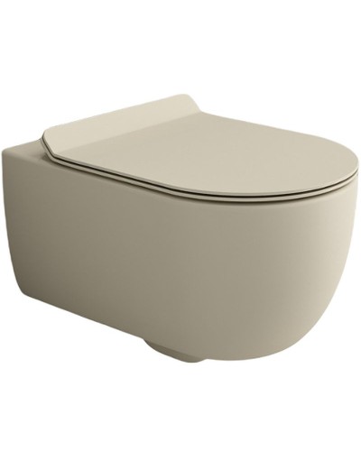 Унитаз Bocchi V-Tondo 1416-007-0129 подвесной Жасмин матовый без сиденья