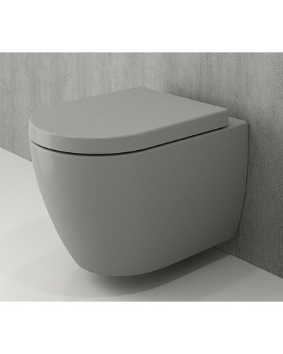 Унитаз Bocchi Venezia 1295-006-0129 подвесной Серый матовый без сиденья