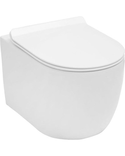 Унитаз Aquanet Cetus-W BL-104N-WHT 211908 подвесной с сиденьем Микролифт