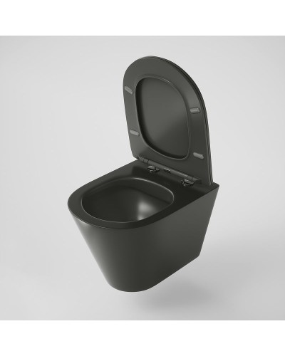 Унитаз Grossman GR-4477BMS подвесной Черный матовый с сиденьем Микролифт