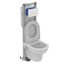 Унитаз Ideal Standard Exacto Rimless R002601 подвесной с сиденьем Микролифт