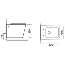 Унитаз SantiLine SL-5007MW подвесной с сиденьем Микролифт