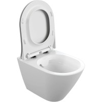 Унитаз Cersanit City 63114 подвесной с сиденьем Микролифт