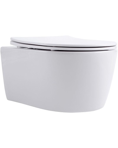 Унитаз Aquanet Smart W Rimless 276395 подвесной с сиденьем Микролифт