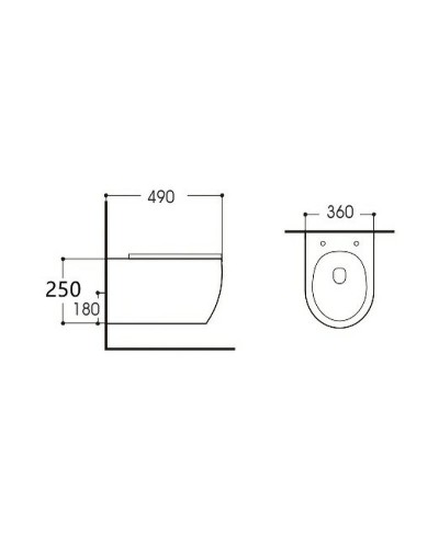 Унитаз Aquanet Smart W Rimless 276395 подвесной с сиденьем Микролифт