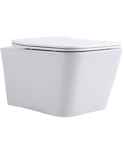 Унитаз Aquanet Trend W Rimless 276396 подвесной с сиденьем Микролифт