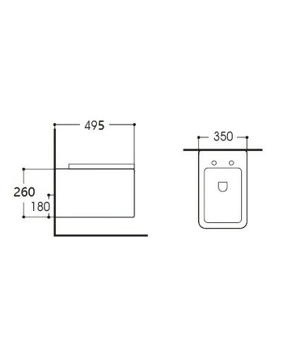 Унитаз Aquanet Trend W Rimless 276396 подвесной с сиденьем Микролифт
