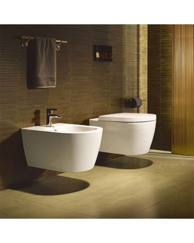 Унитаз Duravit ME by Starck 2528090000 подвесной без крышки-сиденья