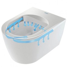 Унитаз Duravit ME by Starck 2530090000 подвесной без крышки-сиденья