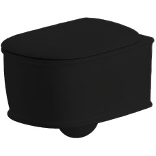 Унитаз Artceram Atelier ATV001 17 00 подвесной Черный матовый без сиденья