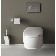 Унитаз Artceram Atelier ATV001 17 00 подвесной Черный матовый без сиденья