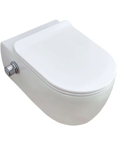 Унитаз SSWW CT2039V-B подвесной с сиденьем Микролифт