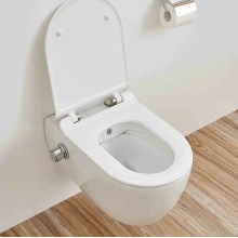 Унитаз SSWW CT2039V-B подвесной с сиденьем Микролифт