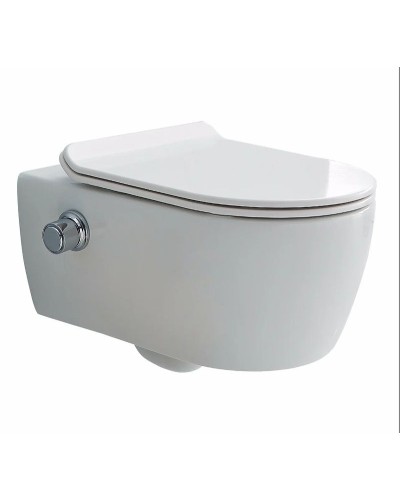 Унитаз SSWW CT2039V-B подвесной с сиденьем Микролифт