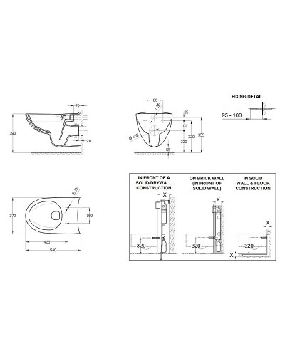 Унитаз Roca Victoria Rimless 34639300Y подвесной без сиденья