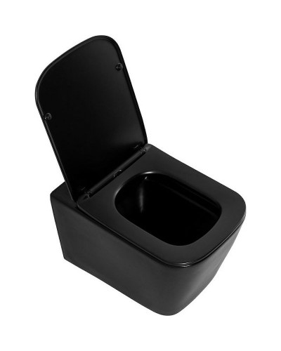 Унитаз BelBagno Ardente-C BB3202CHR-MB подвесной без сиденья