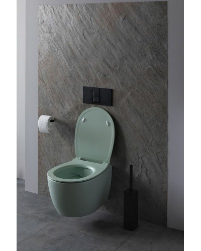 Унитаз Allen Brau Fantasy 4.11004.MT подвесной Мятный без сиденья