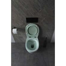 Унитаз Allen Brau Fantasy 4.11004.MT подвесной Мятный без сиденья