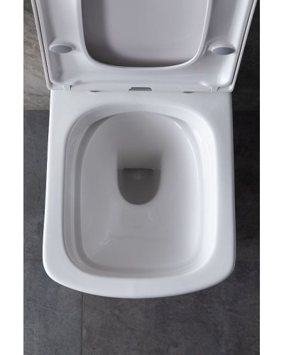 Унитаз Allen Brau Liberty 4.33004.20 подвесной Белый без сиденья