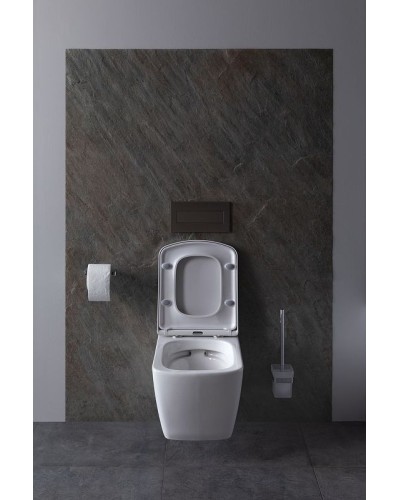 Унитаз Allen Brau Liberty 4.33004.20 подвесной Белый без сиденья