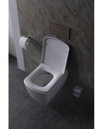 Унитаз Allen Brau Liberty 4.33004.20 подвесной Белый без сиденья