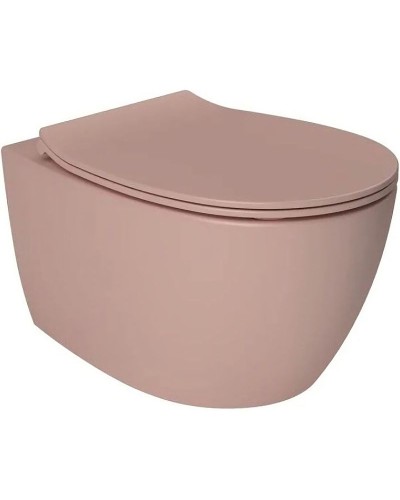 Унитаз Allen Brau Fantasy 4.11004.SM подвесной Розовый без сиденья