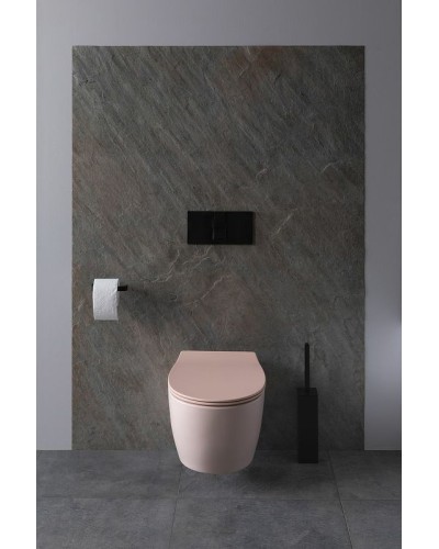 Унитаз Allen Brau Fantasy 4.11004.SM подвесной Розовый без сиденья