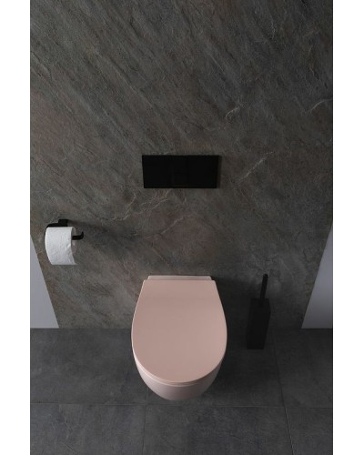 Унитаз Allen Brau Fantasy 4.11004.SM подвесной Розовый без сиденья