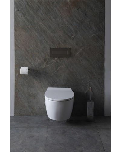 Унитаз биде Allen Brau Fantasy 4.11HC1.20 подвесной Белый без сиденья