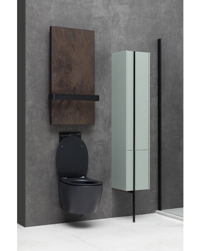 Унитаз Allen Brau Fantasy 4.11004.31 подвесной Черный матовый без сиденья