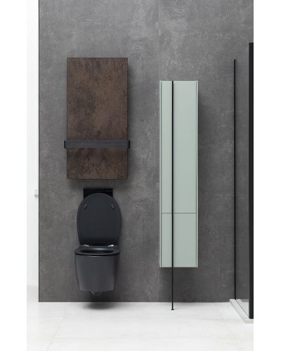 Унитаз Allen Brau Fantasy 4.11004.31 подвесной Черный матовый без сиденья