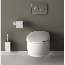 Унитаз Artceram Atelier ATV001 05 00 подвесной Белый матовый без сиденья