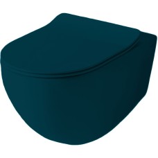 Унитаз Artceram File 2.0 FLV004 42 00 подвесной Petrolio без сиденья