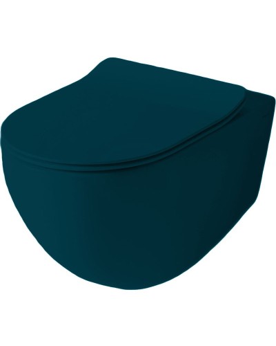 Унитаз Artceram File 2.0 FLV004 42 00 подвесной Petrolio без сиденья