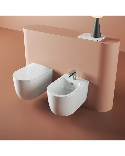 Унитаз Artceram Monet MNV001 01 00 подвесной Белый без сиденья