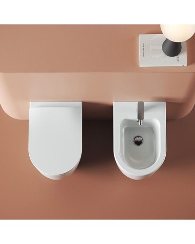 Унитаз Artceram Monet MNV001 01 00 подвесной Белый без сиденья