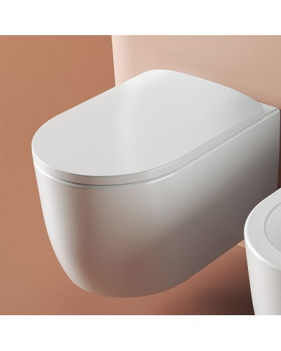 Унитаз Artceram Monet MNV001 01 00 подвесной Белый без сиденья