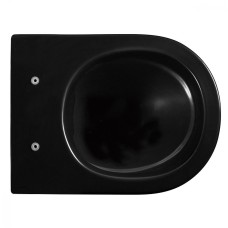 Унитаз Abber Bequem AC1100MB подвесной Черный матовый с сиденьем Микролифт