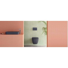 Унитаз биде Creavit Free FE322-00AM00E-0000 подвесной Антрацит без сиденья