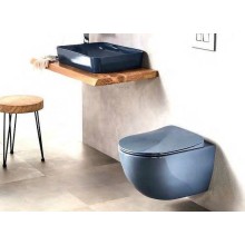 Унитаз биде Creavit Free FE322-00BM00E-0000 подвесной Базальт без сиденья