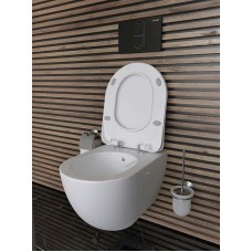 Унитаз биде Creavit Free FE322-00MB00E-0000 подвесной Белый матовый без сиденья