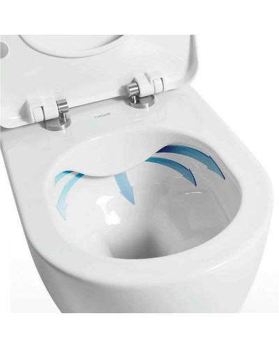 Унитаз Creavit Free FE322-11MB00E-0000 подвесной Белый матовый без сиденья