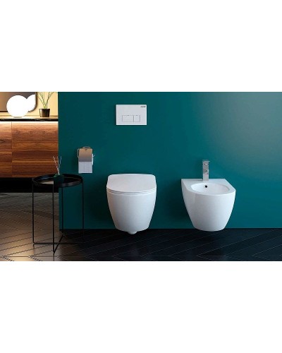 Унитаз Creavit Free FE322-11MB00E-0000 подвесной Белый матовый без сиденья